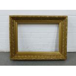 Rectangular giltwood frame, size overall 70 x 55cm