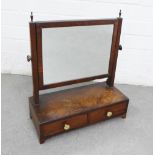 Mahogany dressing table mirror 46 x 39cm