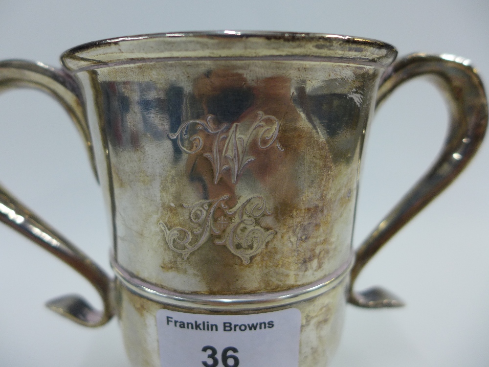 Georgian silver loving cup, John Langlands II, Newcastle, 15cm high - Bild 4 aus 4