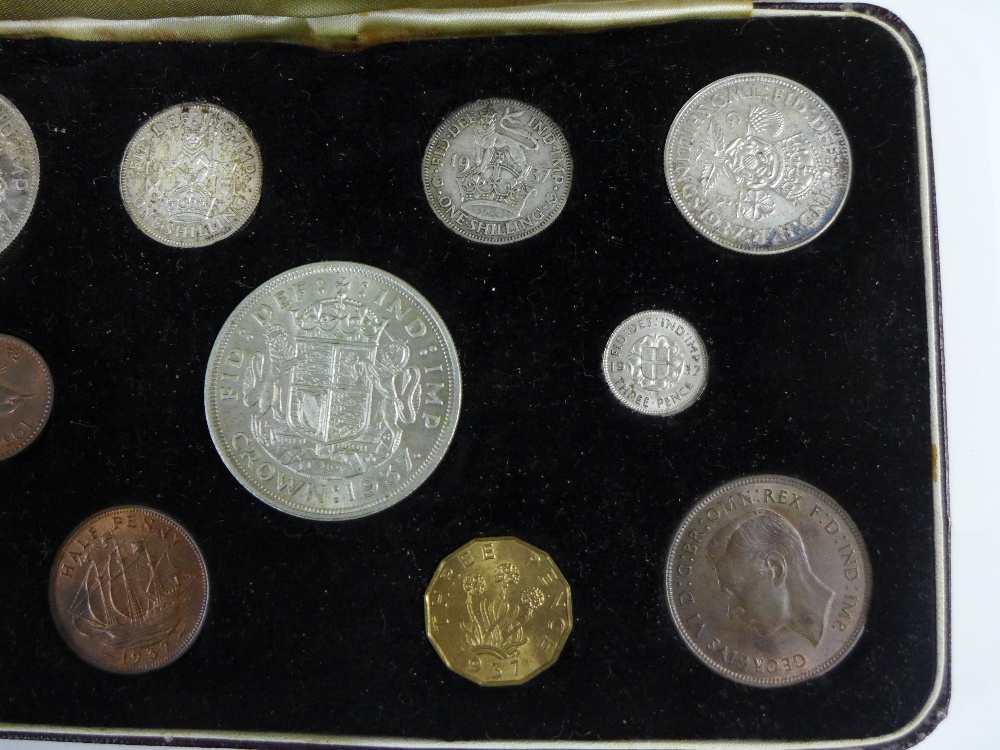 1937 George VI specimen set of coins. boxed - Image 3 of 3