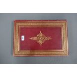 Turner's Illustrations to Sir W. Scott's Works, in a tolled red leather binding