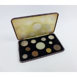 1937 George VI specimen set of coins. boxed