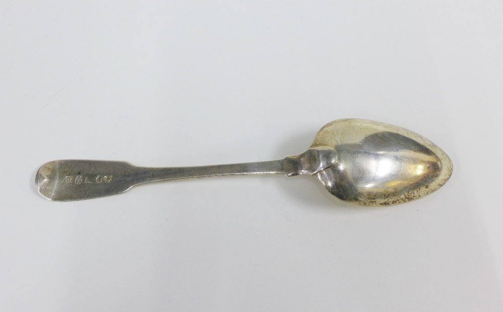 George III silver tablespoon, John Robertson II & John Walton Newcastle, 22cm long - Bild 2 aus 3