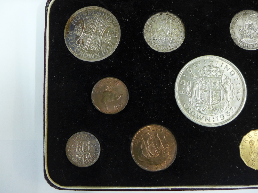 1937 George VI specimen set of coins. boxed - Image 2 of 3