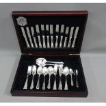 Canteen of plated flatware