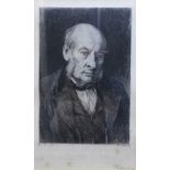 Paul-Adolphe Rajon (1843-1888) - After Sir George Reid PRSA, 'James Garden - Advocate, Aberdeen' ,
