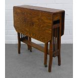 Early 20th century oak Sutherland table, 61 x 61 x 18cm