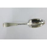 Scottish provincial silver table spoon, old English pattern, circa 1800, William Ritchie, Perth 22cm