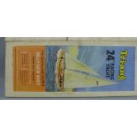 Tri-Ang scale working model of a 48ft ocean cabin racer, Bermuda rigged - ready to sail, with box,