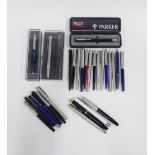 Quantity of parker pens, (a lot)