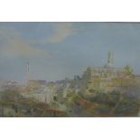 R.H Wright, (British 1857 - 1930) Sienna, watercolour, signed and dated '05, framed under