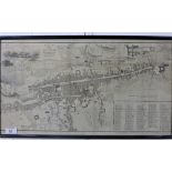 Copy of the Plan of The city and Castle of Edinburgh by William Edgar, Architect, Anno 1742, re-