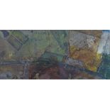 Barbara Rowell, 'Geophysical Survey I Ness of Brodgan', mixed media, framed under glass, 28 x 13cm