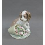 Lladro Collectors Society 'It Wasn't Me' figure, 10cm