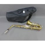 Amati Kraslice AAS 21, brass saxophone