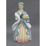Royal Doulton figure, To Celebrate The 90th Birthday of Queen Elizabeth, The Queen Mother, 4th
