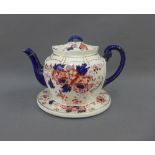 K&Co Aster pattern teapot and stand