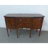 Georgian style mahogany sideboard, 152 x 94 x 56cm