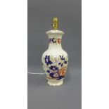 Mason Mandarin pattern table lamp base,