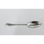 18th century Scottish silver Hanoverian pattern table spoon, John Davidson, Aberdeen, circa 1760,