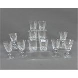 Edinburgh crystal Star of Edinburgh set of six whisky tumblers and six G&T glasses, (12)