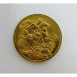 George V, 1914 full gold sovereign