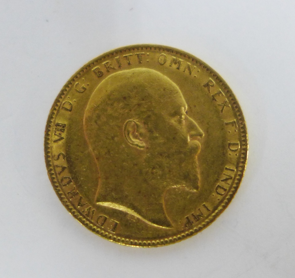 Edward VII, 1903 full gold sovereign - Image 2 of 2