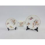 Royal Worcester cup, saucer and side plate trio (3)