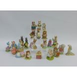 Twenty Four Beswick Beatrix Potter figures, etc (24)