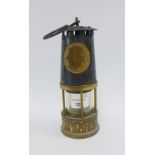 Berwood Miners safety lamp. 23cm