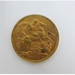 Edward VII, 1904 full gold sovereign