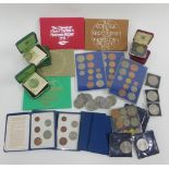 The Coinage of Great Britain and Northern Ireland proof sets to include 1973, 1974, 1975 & 1976