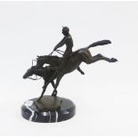 Becher's Brook - the Grand National 150th Anniversary sculpture 1839 - 1952, for the National