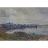 Sam Bough RSA RSW (Scottish 1822-1878), 'Kirkwall', watercolour, entitled and with a label verso,