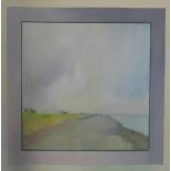 Philippa Tunstill (b.1945 ) mist on the coast, oil on canvas, signed verso and dated May 1975, 46