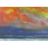 James Spence, RSW (SCOTTISH 1929 - 2016) 'Autumn Sky', watercolour, signed and dated 1989, framed