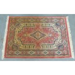 Eastern style wool rug, 175 x 122cm (a/f)