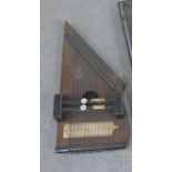 Vintage zither, 38 x 18cm