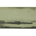 Kate Cameron, 'Morven', etching, signed, framed under glass with a Castle Fine Art label verso, 26 x