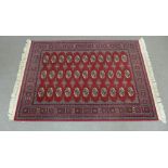 Modern Bokhara rug, 120 x 70cm