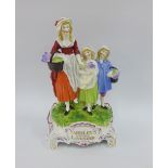 Yardley's Old English Lavender figure group, 32cm high