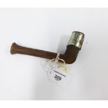 1950's Zulu wooden pipe