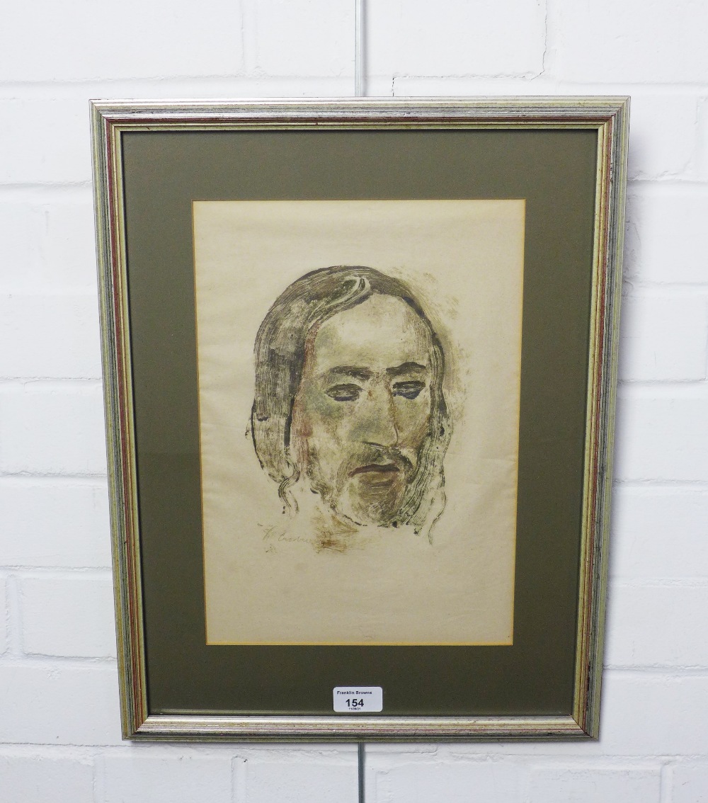 William Crosbie RSA ( SCOTTISH 1915 -1999) ink and watercolour, signed and dated '54, framed under - Image 3 of 3