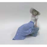Nao porcelain figure of a girl, 16cm