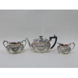 Epns three piece teaset (3)