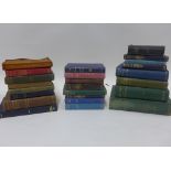 Carton of books to include History of Scotland, the Works of Tennyson and Robert Louis Stevenson's -