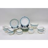 Mintons porcelain teaset (a/f)