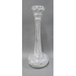 Peil & Pultzer 1970's German art glass vase, 38cm