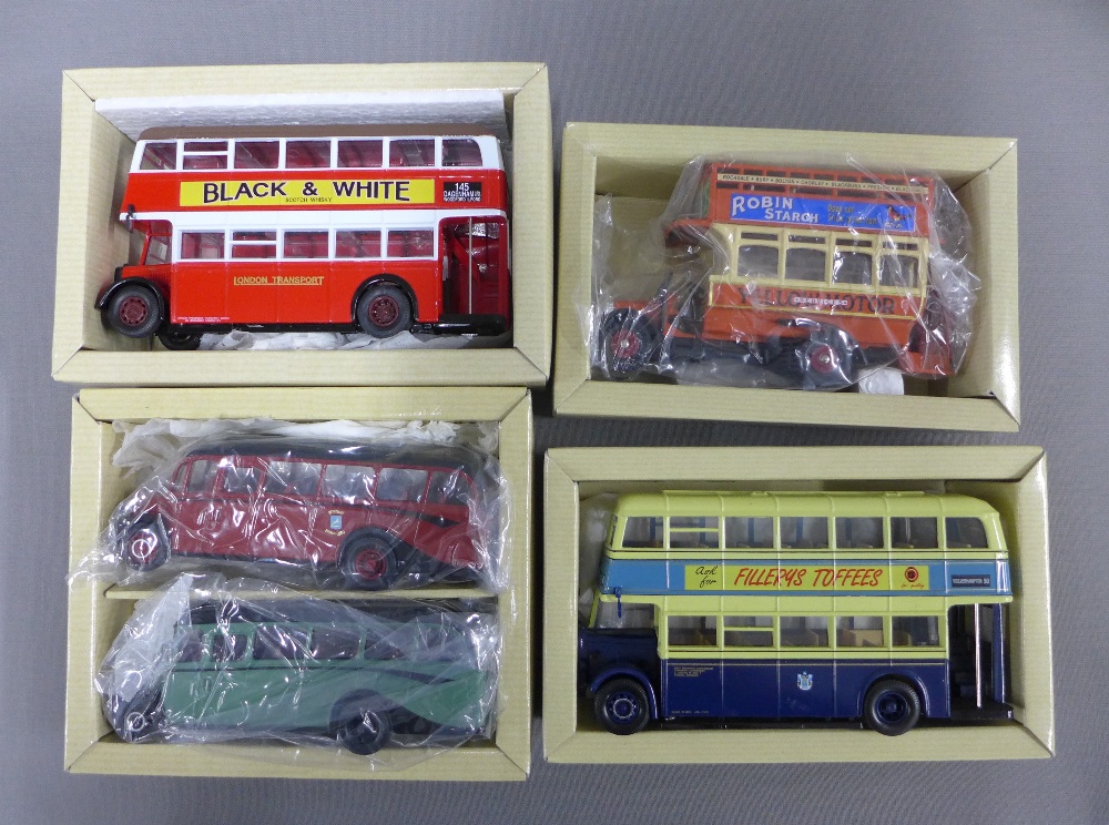 Corgi group of eight boxed vintage die cast bus models (8) - Image 2 of 4