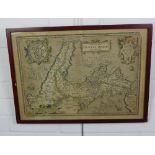 Denmark, a hand coloured map, - Homann, Johann Baptist, Regni Daniae, 51 x 60cm, together with a map